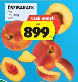 ALDI Őszibarack ajánlat
