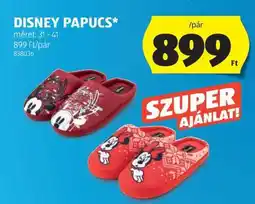 ALDI DISNEY PAPUCS ajánlat