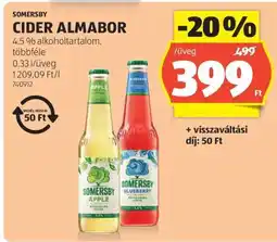 ALDI SOMERSBY CIDER ALMABOR ajánlat
