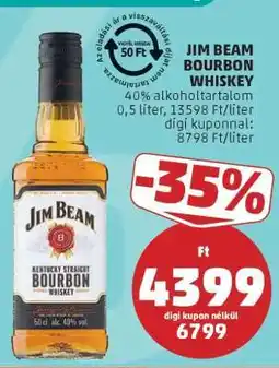PENNY JIM BEAM Bourbon whiskey ajánlat