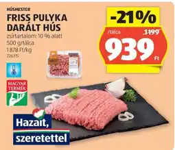 ALDI FRISS PULYKA DARÁLT HÚS ajánlat