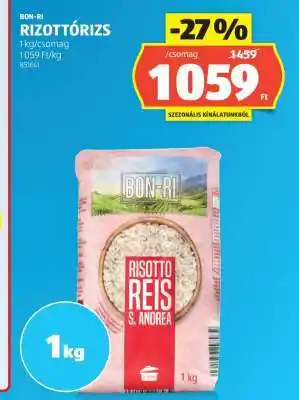 ALDI BON-RI Rizottórizs ajánlat