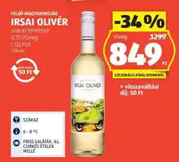 ALDI Irsai Olivér ajánlat