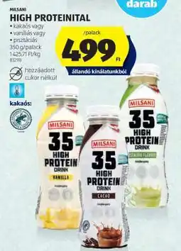 ALDI MILSANI HIGH PROTEINITAL ajánlat