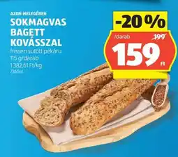 ALDI Sokmagvas Bagett Kovásszal ajánlat