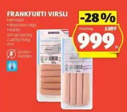 ALDI Frankfurti virsli ajánlat