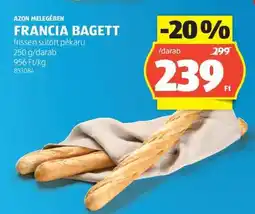 ALDI Francia bagett ajánlat