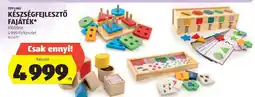 ALDI TOYLINO Készségfejlesztő fajáték ajánlat