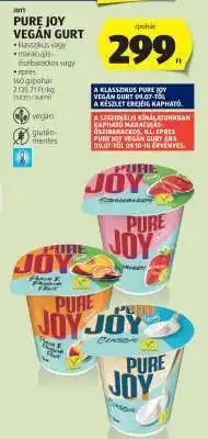 ALDI Zott Pure Joy Vegán Gurt ajánlat