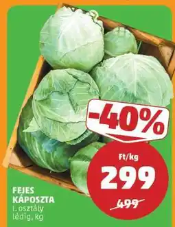 PENNY Fejes káposzta ajánlat