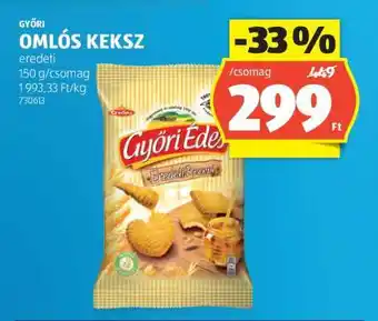 ALDI Győri omlós keksz ajánlat