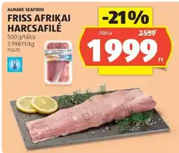 ALDI Friss, afrikai harcsafilé ajánlat