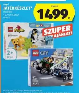 ALDI LEGO JÁTÉKKÉSZLET ajánlat