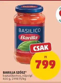 PENNY Barilla Szósz ajánlat