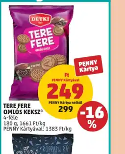 PENNY Tere Fere omls keksz ajánlat