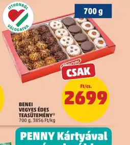 PENNY Benei vegyes édes teasütemény ajánlat