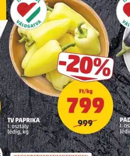 PENNY TV Paprika ajánlat
