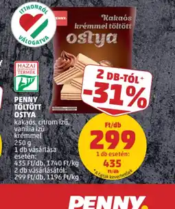 PENNY Penny Töltött Ostya ajánlat