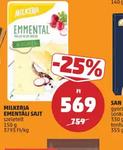 PENNY Milkeria Ementáli sajt ajánlat