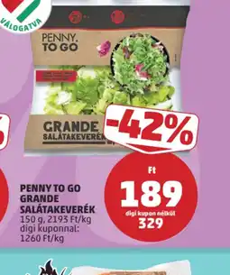 PENNY Penny To Go Grande Salátakeverék ajánlat