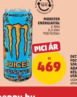 PENNY Monster Energiaital ajánlat