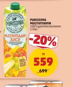 PENNY Purissima Multivitamin ajánlat