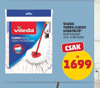 PENNY Vileda Turbo Classic Utántöltő ajánlat