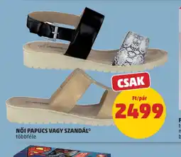 PENNY Női papucs vagy szandál ajánlat