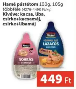 PRIVÁT Hamé pástétom ajánlat