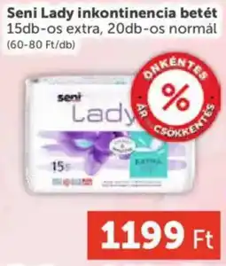 PRIVÁT Seni Lady inkontinencia betét ajánlat