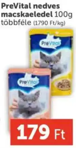 PRIVÁT PreVital nedves macskaeledel ajánlat