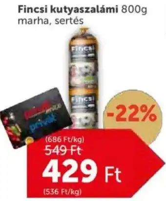 PRIVÁT Fincsi kutyaszalámi ajánlat