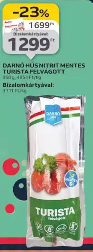 Auchan Darnó hús nitrit mentes turista felvágott ajánlat