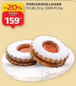 Auchan Porcukros linzer ajánlat