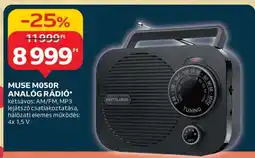 Auchan MUSE M05R ANALÓG RÁDIÓ ajánlat