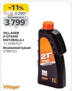 Auchan VILLAGER 2-ÜTEMŰ MOTOROLAJ ajánlat