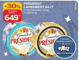 Auchan Président Camembert sajt ajánlat