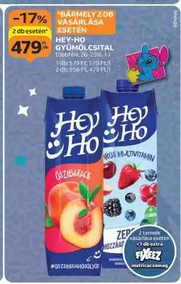 Auchan HEY-HO GYÜMÖLCSITAL ajánlat