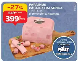 Auchan Pápai Hús Pápai Extra Sonka ajánlat