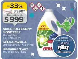 Auchan ARIEL Folyékony mosószer ajánlat