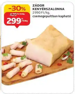 Auchan Zádor Kenyérszalonna ajánlat