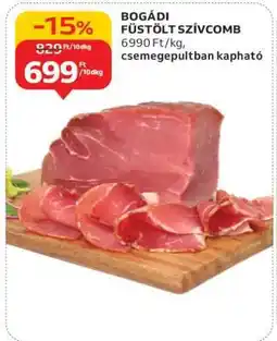 Auchan Bogádi Füstölt Szívcomb ajánlat