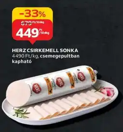 Auchan HERZ CSIRKEMELL SONKA ajánlat
