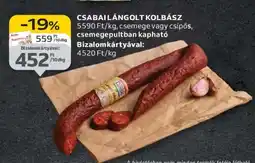 Auchan CSABAI Lángolt kolbász ajánlat