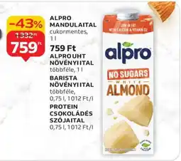 Auchan Alpro mandulaital ajánlat