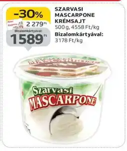 Auchan Szarvasi Mascarpone Krémsajt ajánlat
