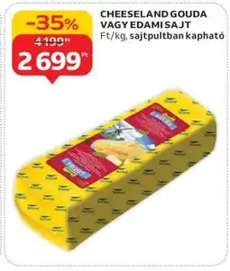 Auchan CHEESELAND GOUDA VAGY EDAMI SAJT ajánlat