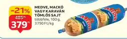 Auchan MEDVE, MACKÓ VAGY KARAVÁN TÖMLŐS SAJT ajánlat