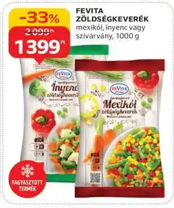 Auchan Fevita zöldségkeverék ajánlat