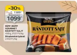 Auchan Ripp-Ropp Gourmet Rántott Sajt ajánlat